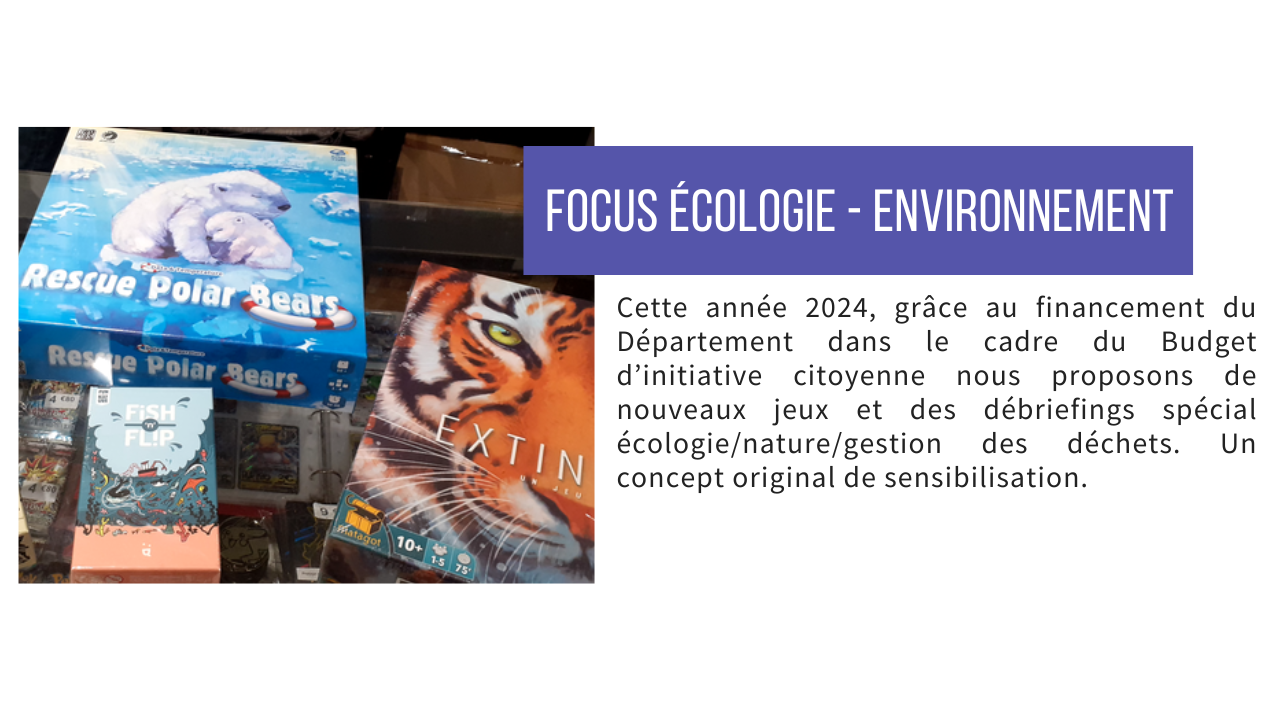 Focus écologie